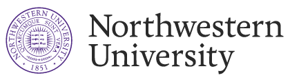 Northwestern University logo.